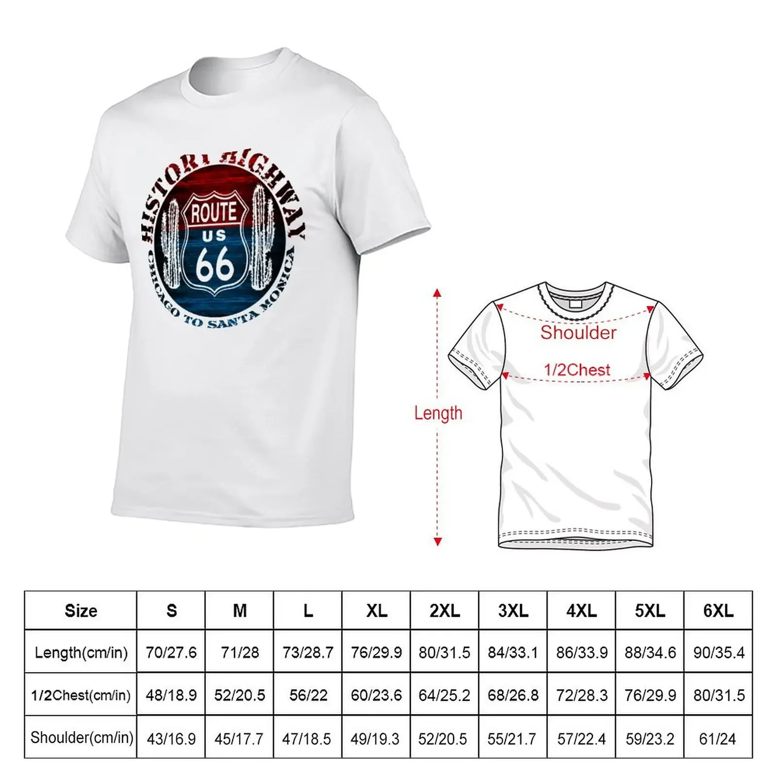 Route 66 The Great America Road Vintage Trip Perfect Gifts. T-Shirt street wear graphic t shirts funny t shirts for men