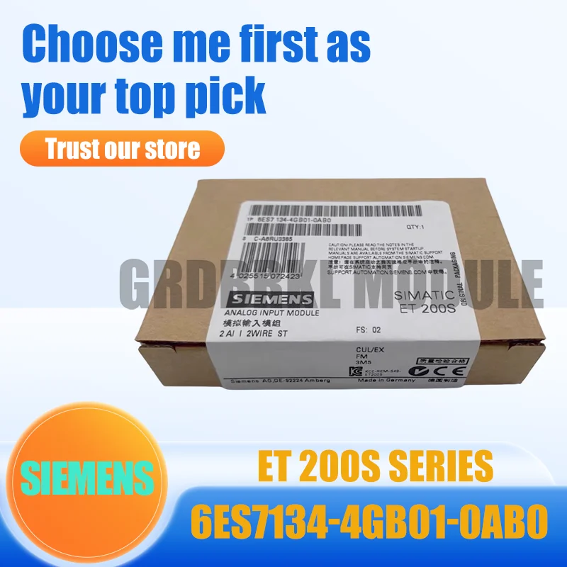 

New Original SIEMENS 6ES7134-4GB01-0AB0 6ES7 134-4GB01-0AB0 ET200S Electronics module