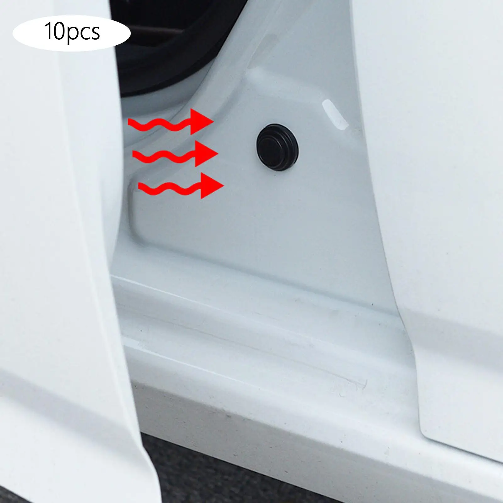 Shock Absorber Gasket for Car Door Universal Silicone Pad Sound Dampening Protector Cushion for SUV Truck RV