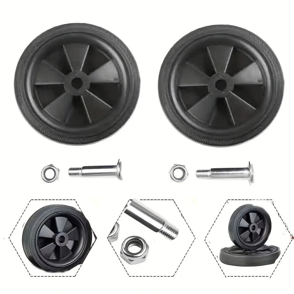 2PCS Replacement Of Wheels For Air Compressor - Thickened Wheels, Air Compressor Accessories, Casters