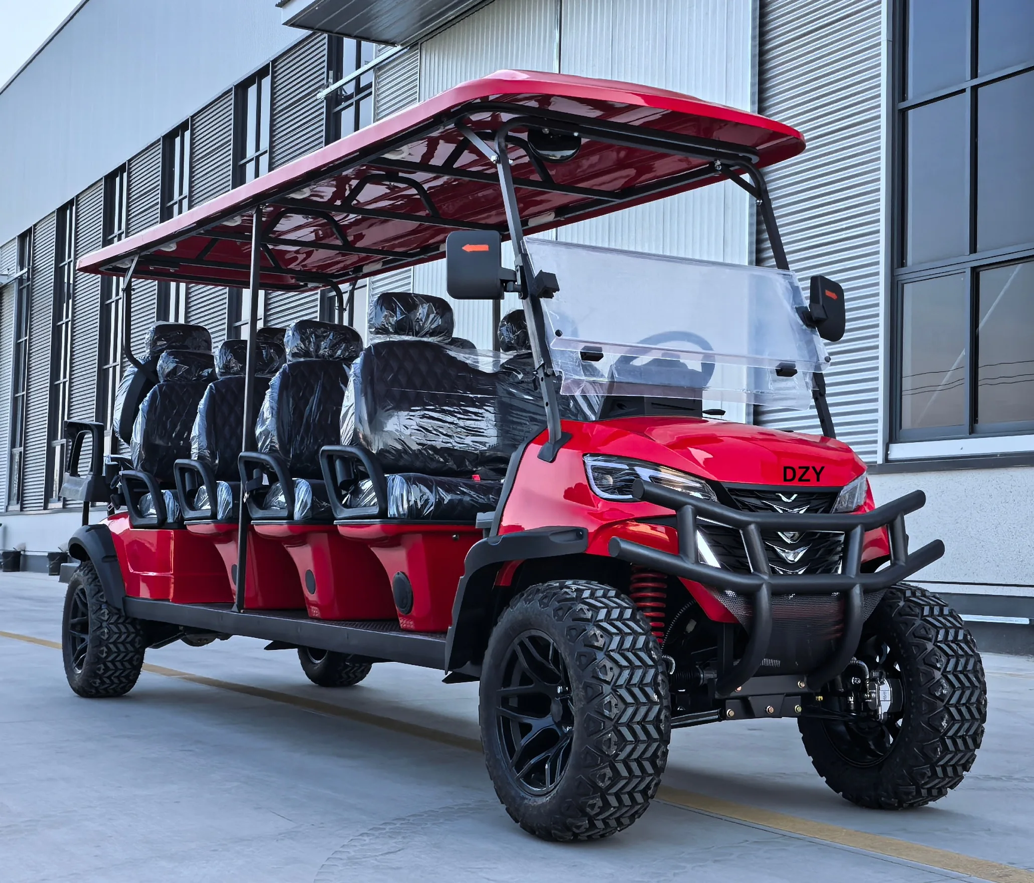 Best selling electric golf course cart custom golf hunting cart 48V 72V handcart golf course resort community villa use