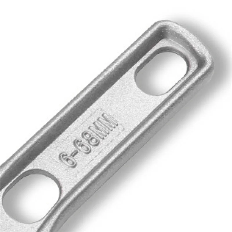 The Multifunctional Short Handle Wrench With Teeth For Bathroom Wrench Is Used To Install The Air Conditioner Sewer Pipe Durable
