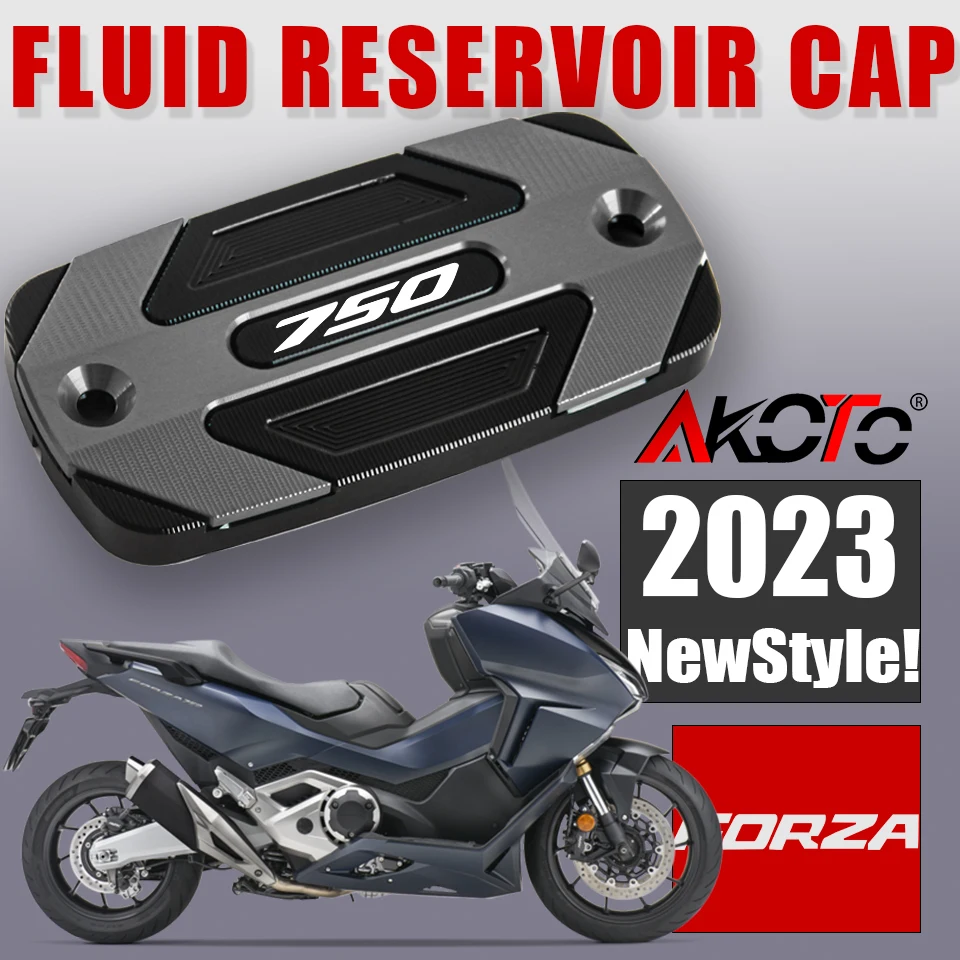 For Forza 750 FORZA750 Scooter 2020-2025 Parts SPORT TOURING Front Brake Fluid Reservoir Cap Rear Cover Motorcycle Accessories