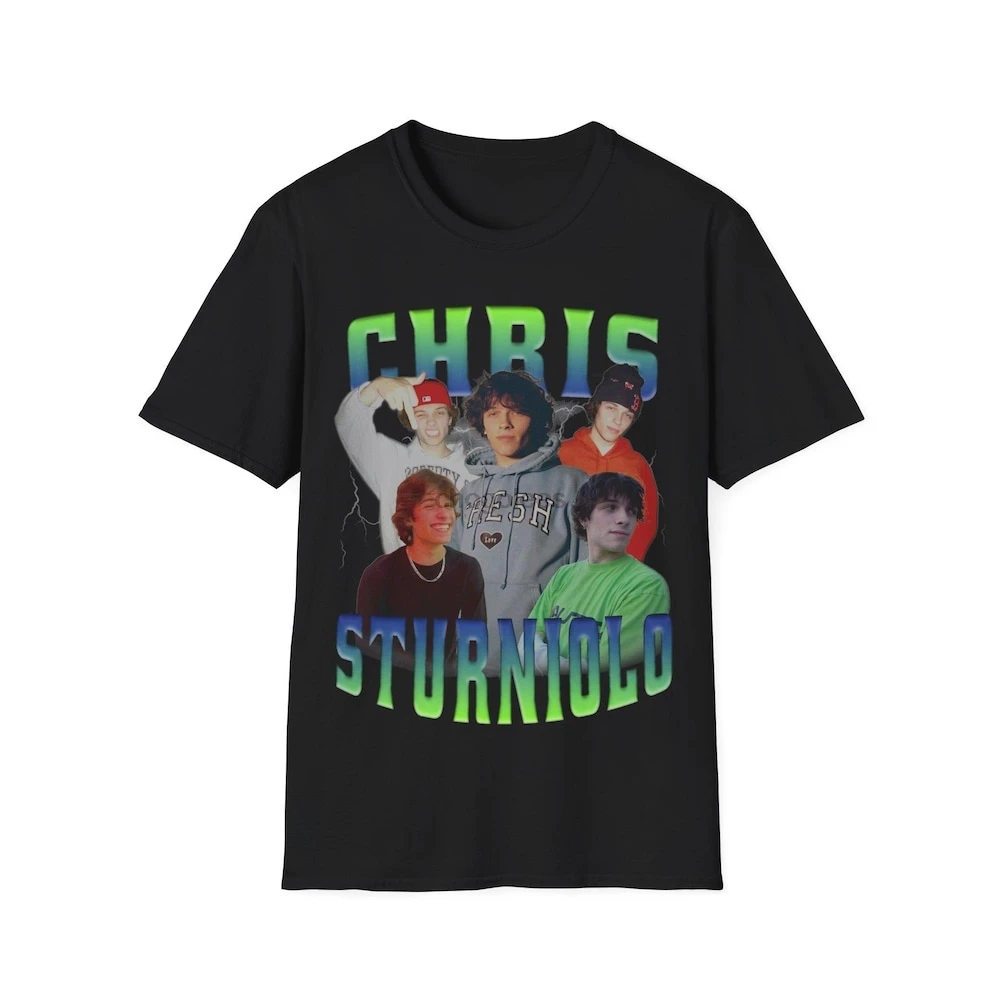 Chris Sturniolo Graphic T-Shirt Chris Sturniolo Retro Shirt Chris Sturniolo Chris Sturniolo Vintage T-Shirt Christopher Sturniol