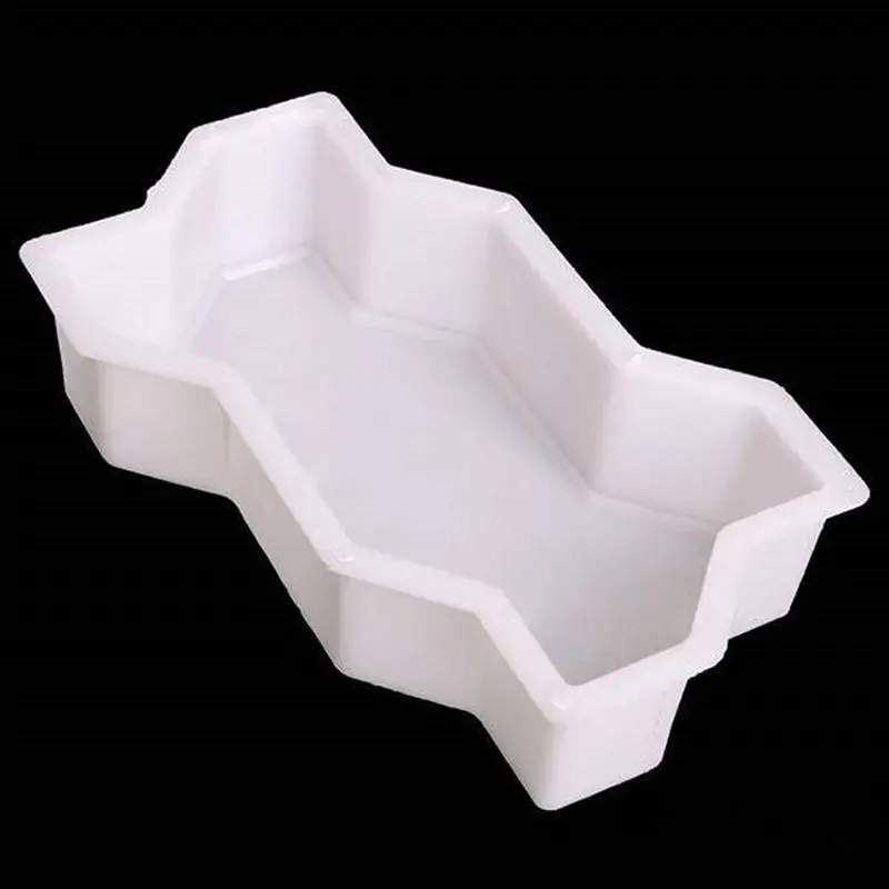Garden Walk Maker Polypropylene Brick Path Mold for Cement Paving Stones and Outdoor Gardening Decoration