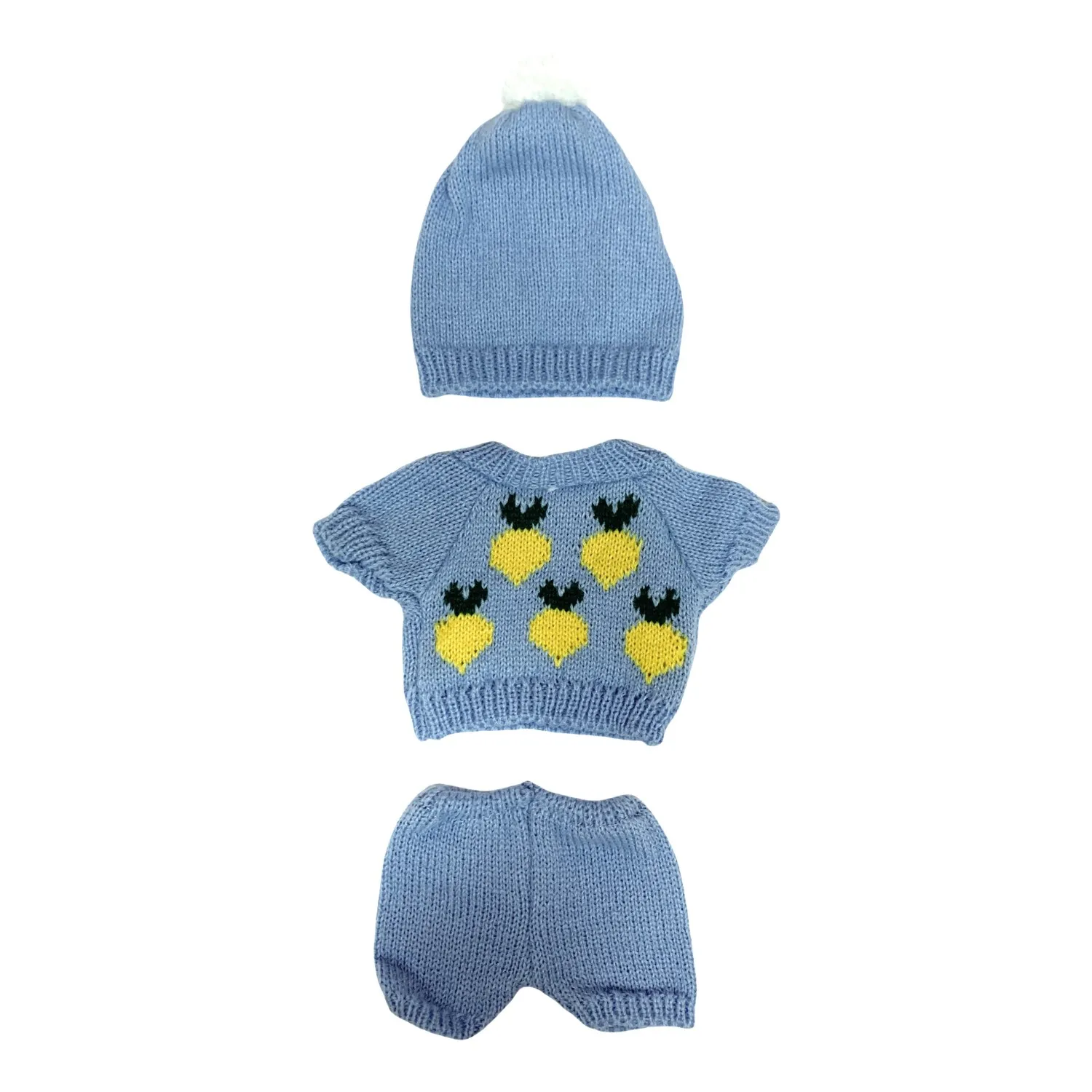 4 stili di abiti in felpa più carini per bambole Bebe Reborn da 13 pollici, sensazione al tocco morbido, vestiti fatti a mano di alta qualità con cappello