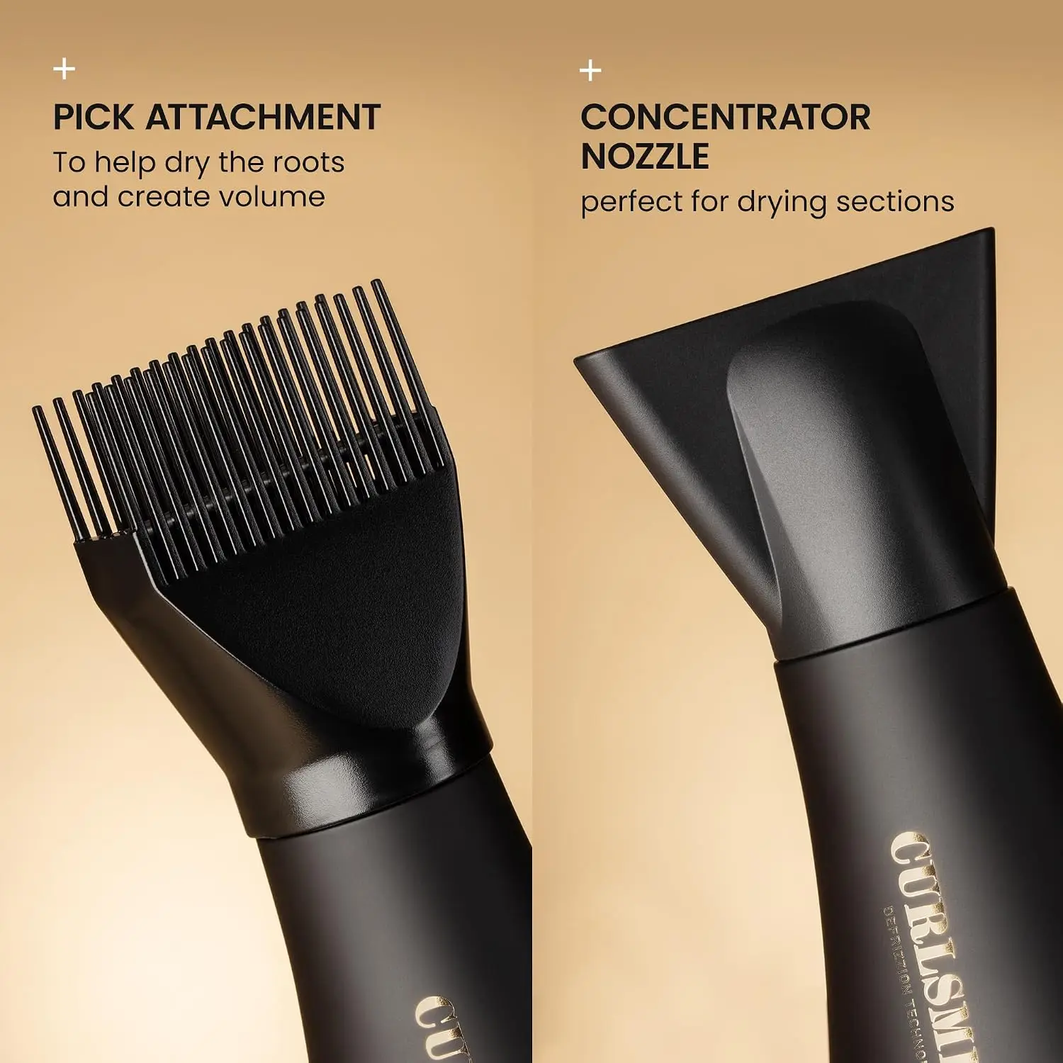 Portable Travel Hair Dryer for Curly Hair, Frizz-Reducing Blow Dryer for On-the-Go Styling - view 4