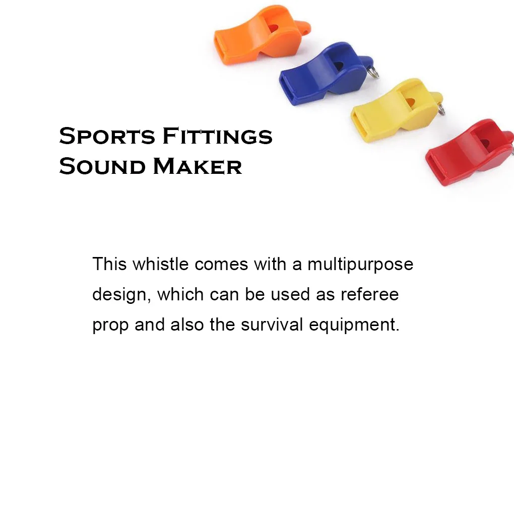 

2 Pieces Safety Whistle Hiking Accessories Camping Supplies Sound Maker