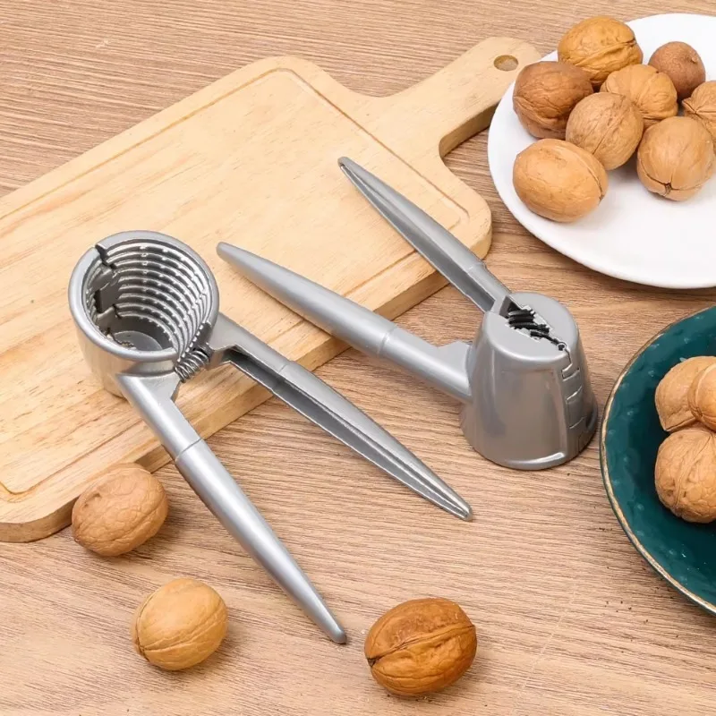 سبائك الجوز كليب الفضة معدن الجوز المفرقع فتاحة البقان الكستناء كليب ذو طيات الجوز قصف أدوات أدوات المطبخ المنزل اكسسوارات