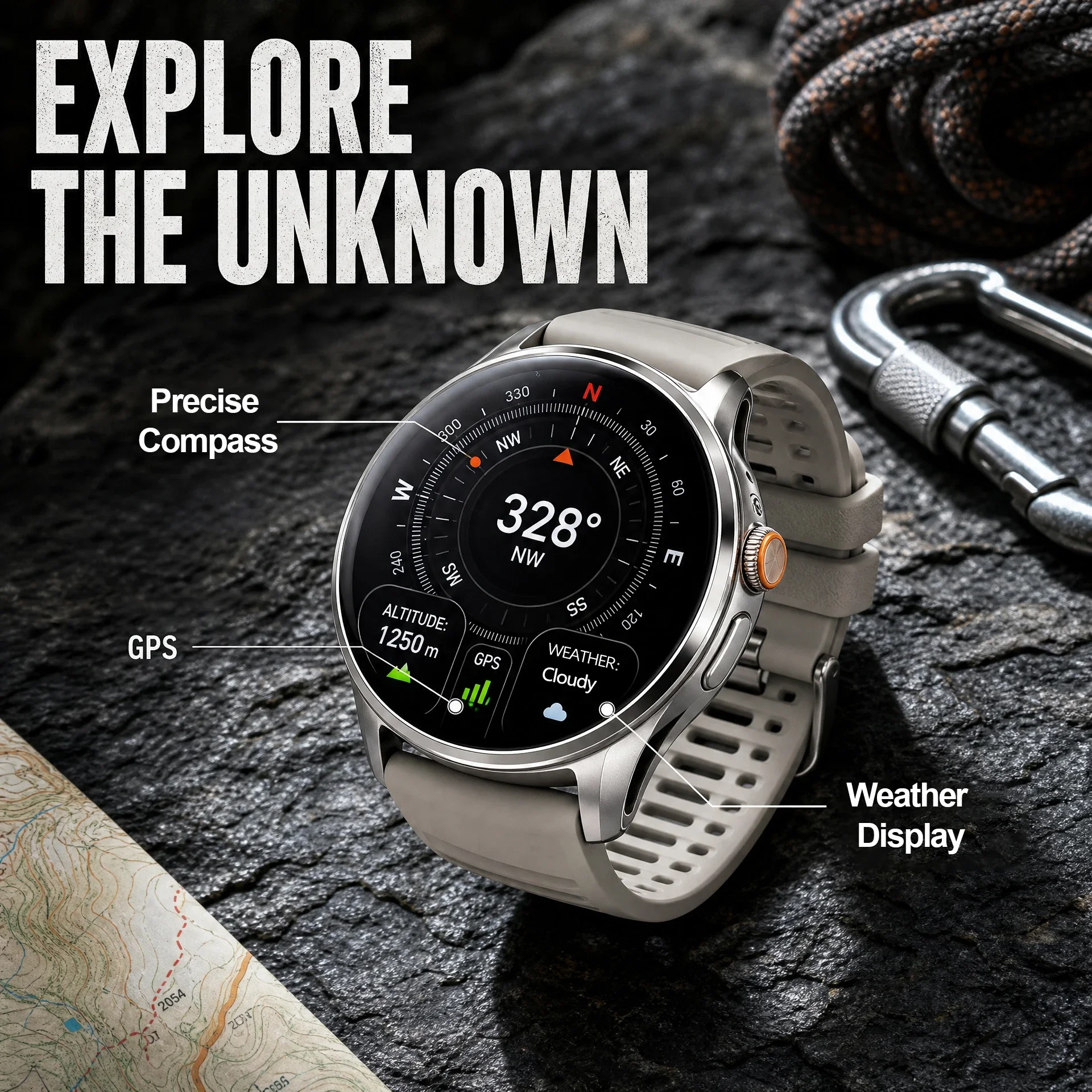 5G Full Network Smart Watch 1.60 inch AMOLED Screen Video Call 3GB+32GB RAM Google Play WIFI GPS Compass Sim Card Smartwatch+Box