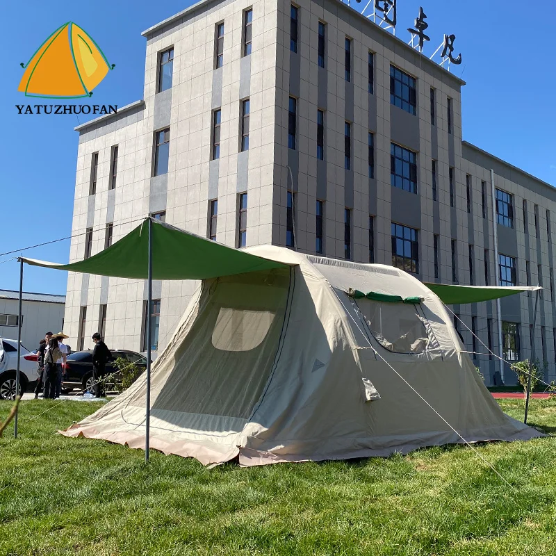 

4-Person Tunnel Tent, Perfect for Outdoor Adventures, Easy Setup & Portable