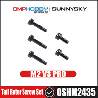OMPHOBBY M2 V3 PRO RC Helicopter Parts Tail Rotor Screw Set OSHM2435
