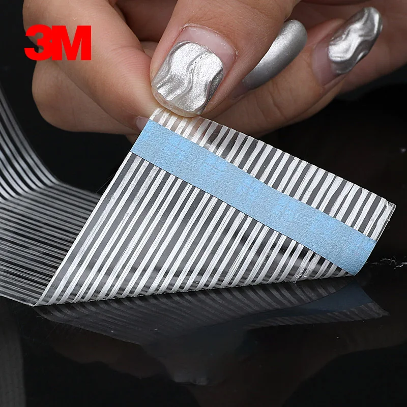 3M 8915 Fiber Tape, Strong and High Viscosity, Single-Sided Striped Packaging, Non Residue Adhesive, Sealing Box Tape 55M