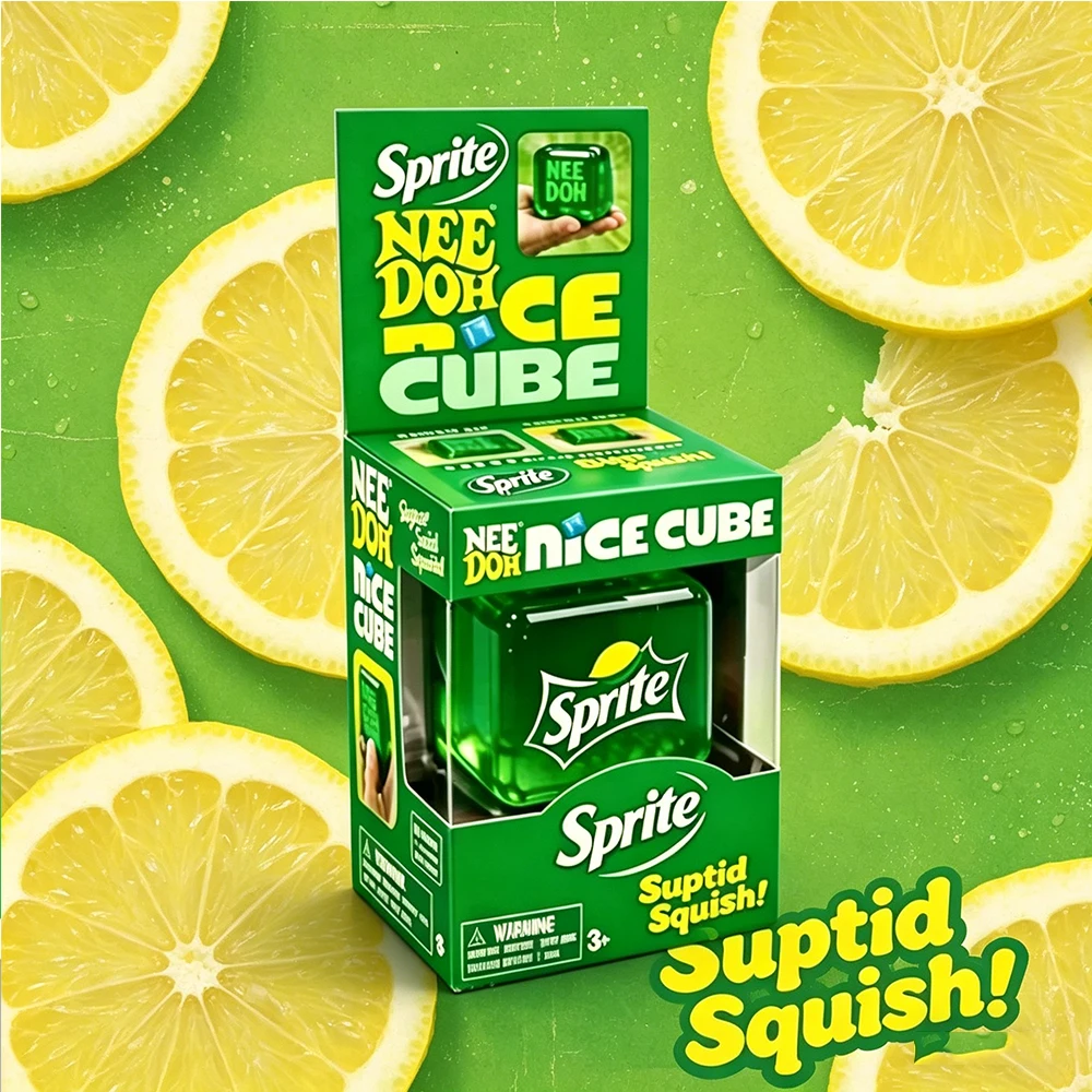 

2026 New Needoh Nice Sensory Squeezing Toy Cube for Stress Relief and Fingertip Release Toy blind box
