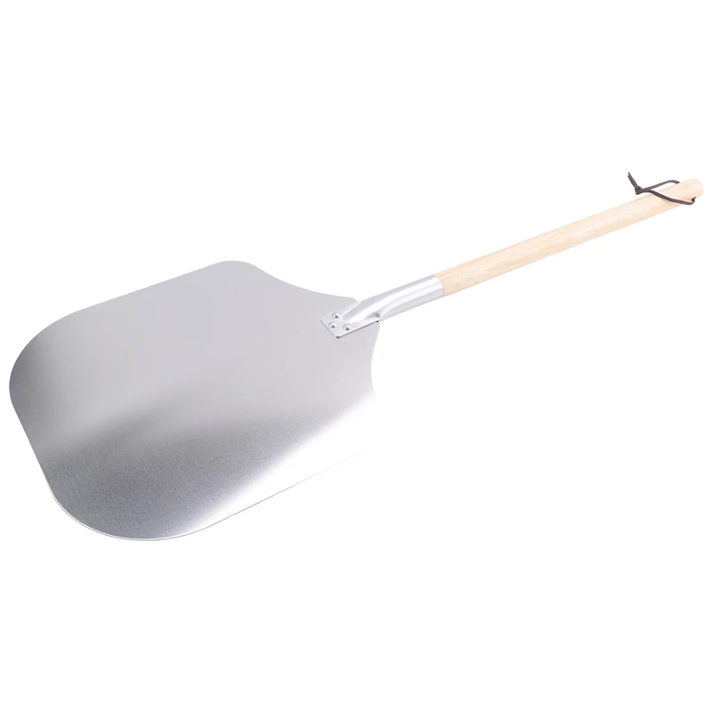 Pizza Pusher, Pizza Peel Made Of Stainless Aluminum (90Cm) - Practical And Solid Thread, Pizza Lifter With Rounded Edges