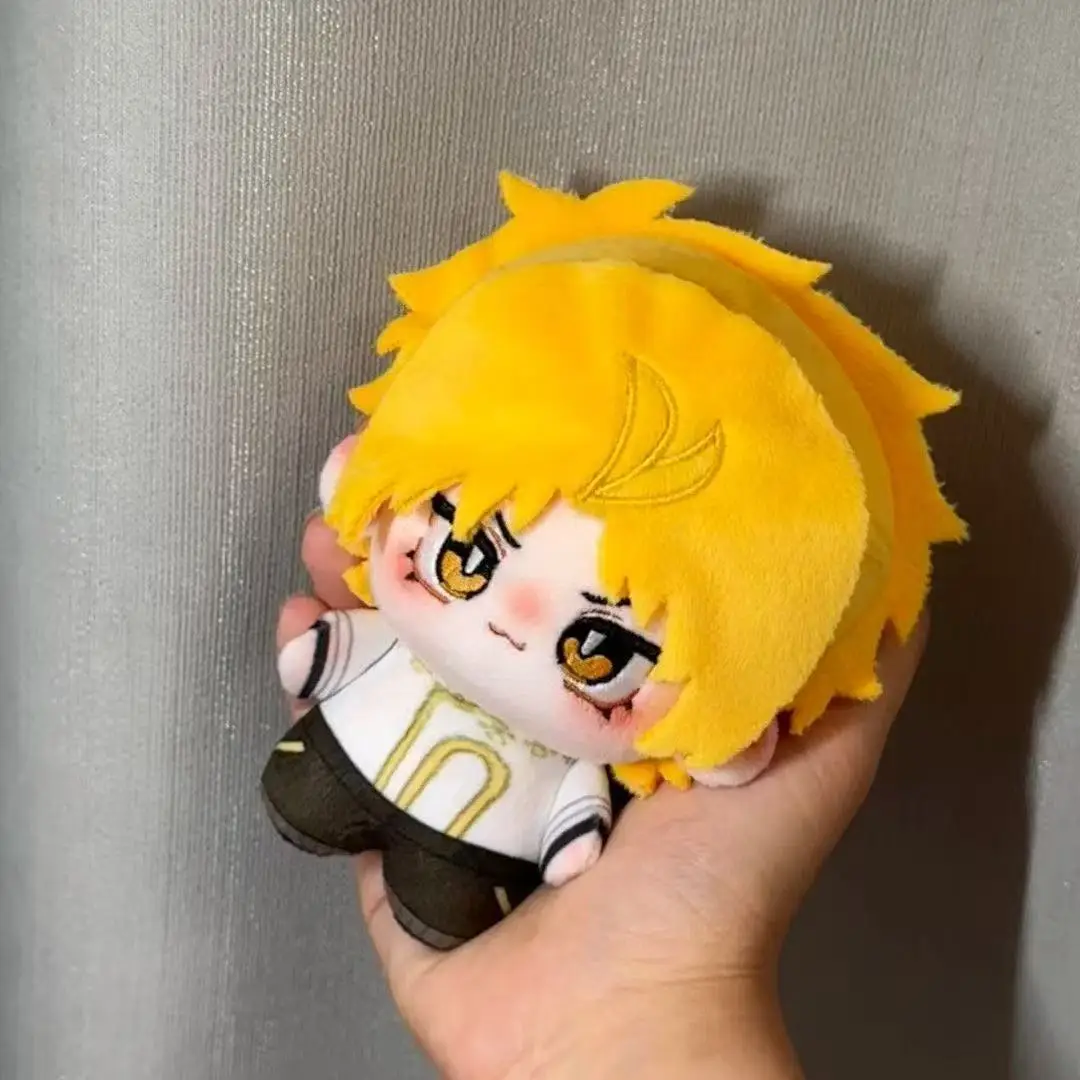 

10cm Dio Brando JoJo's Bizarre Adventure Cute Anime Cartoon Dress-up Plush Dolls Cosplay Stuffed Toys for Children's