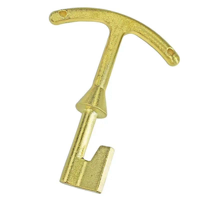 

Ключ для крышки водосчетчика ABFI, Т-образный ключ для клапанной коробки, ключ для водосчетчика M07001, длина 5,5 дюйма (1 шт.)