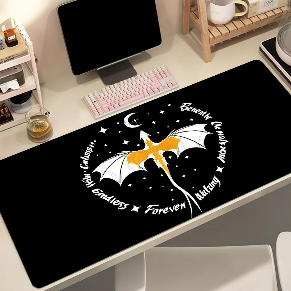 Book Fourth Wing Mouse Pad Non-slip Thickened MousePad Student Gaming Cushion Large Writing Lockedge Office