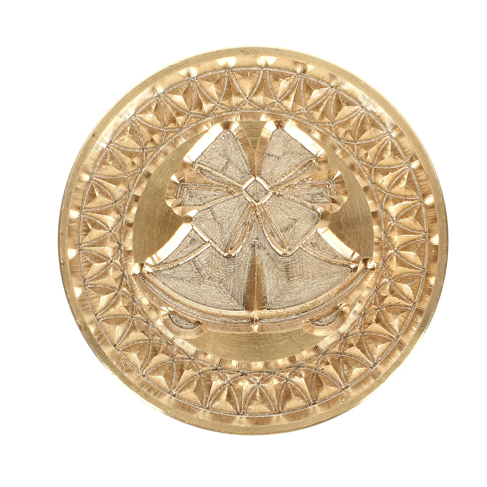 

1pc Fire Head Christmas Envelope Wax Seal Stamp Durable Smooth Shiny Replacement For Diy Crafting Holiday Greeting