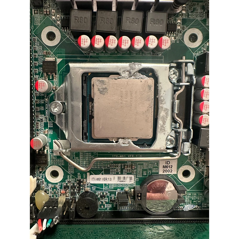 ITX-M61 For YENTEK LGA 1155 H61 d-e-s-k-t-o-p motherboard