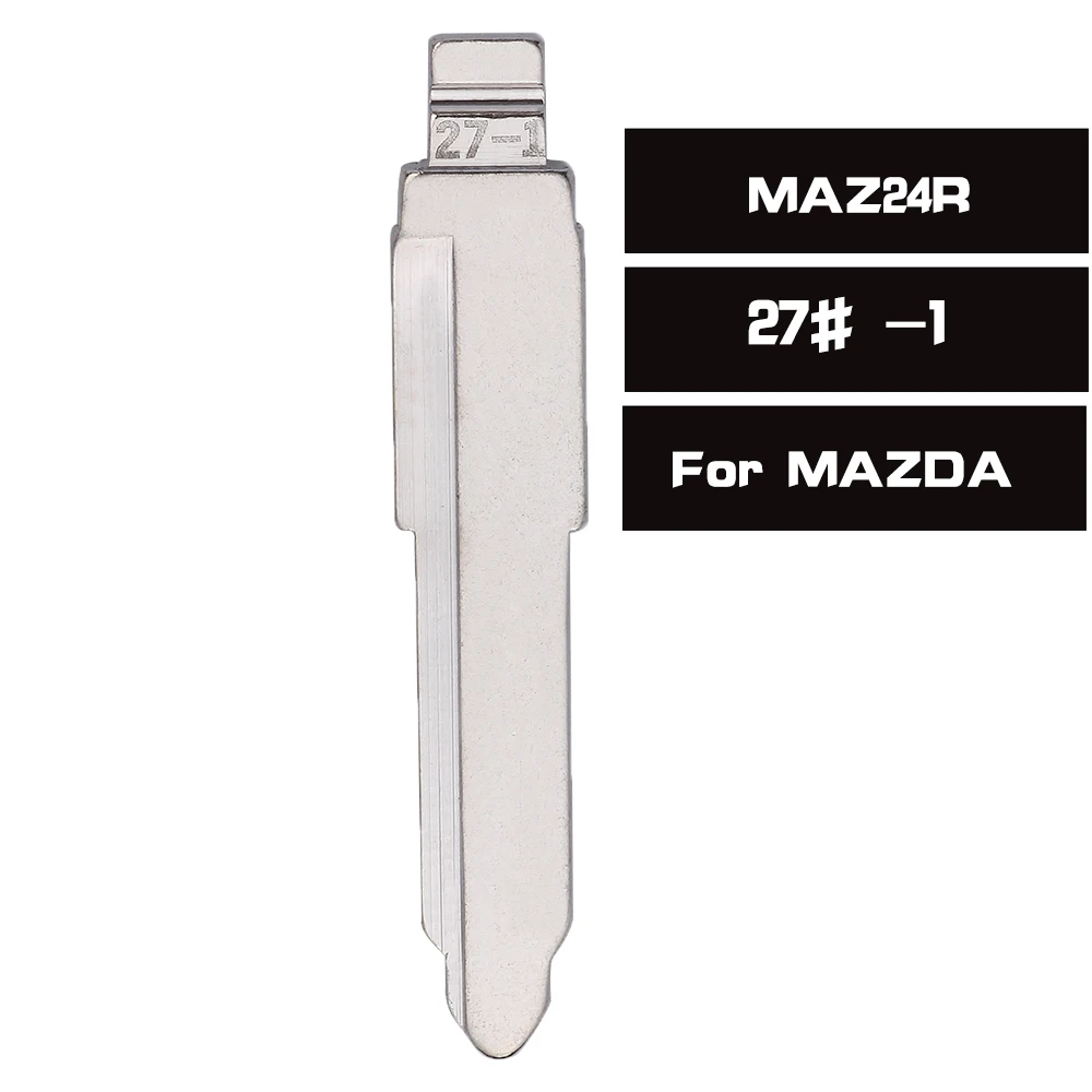 

KEYECU 10PCS/Lot KEYDIY Universal Remotes Flip Blade 27# -1 , Maz24R for Mazda
