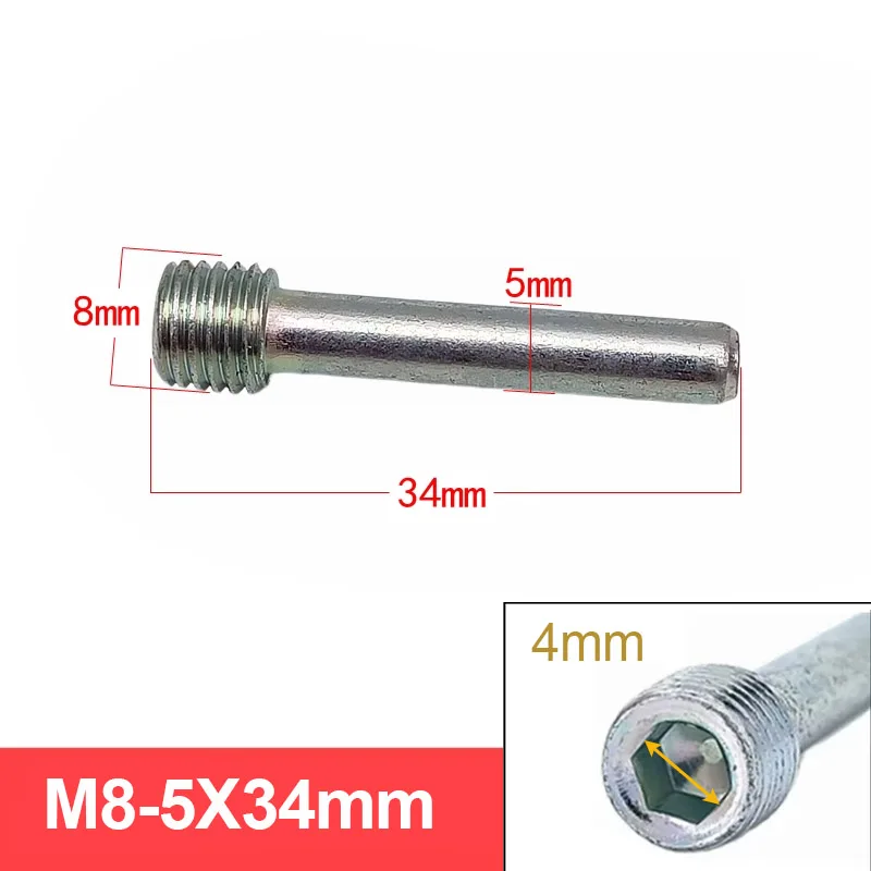 Motorrad-Bremsbelag-Befestigungsschraube für die untere Pumpe M8 M10 M7 Sechskant-Führungsbolzen – Detail 2