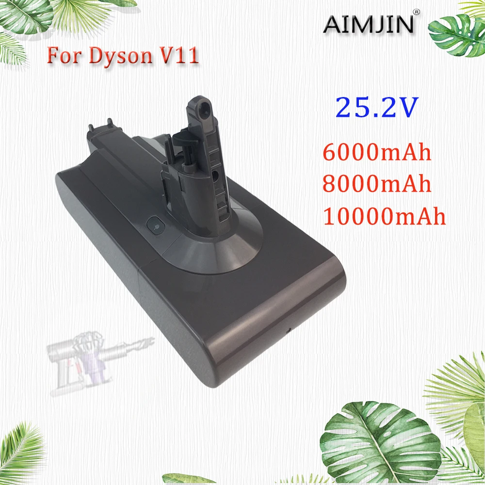 

V11 25.2V 6000/8000/1000mAh Li-ion battery Pack For Dyson 25.2V SV14 SV15 Vacuum Cleaner Tool Battery Replacement