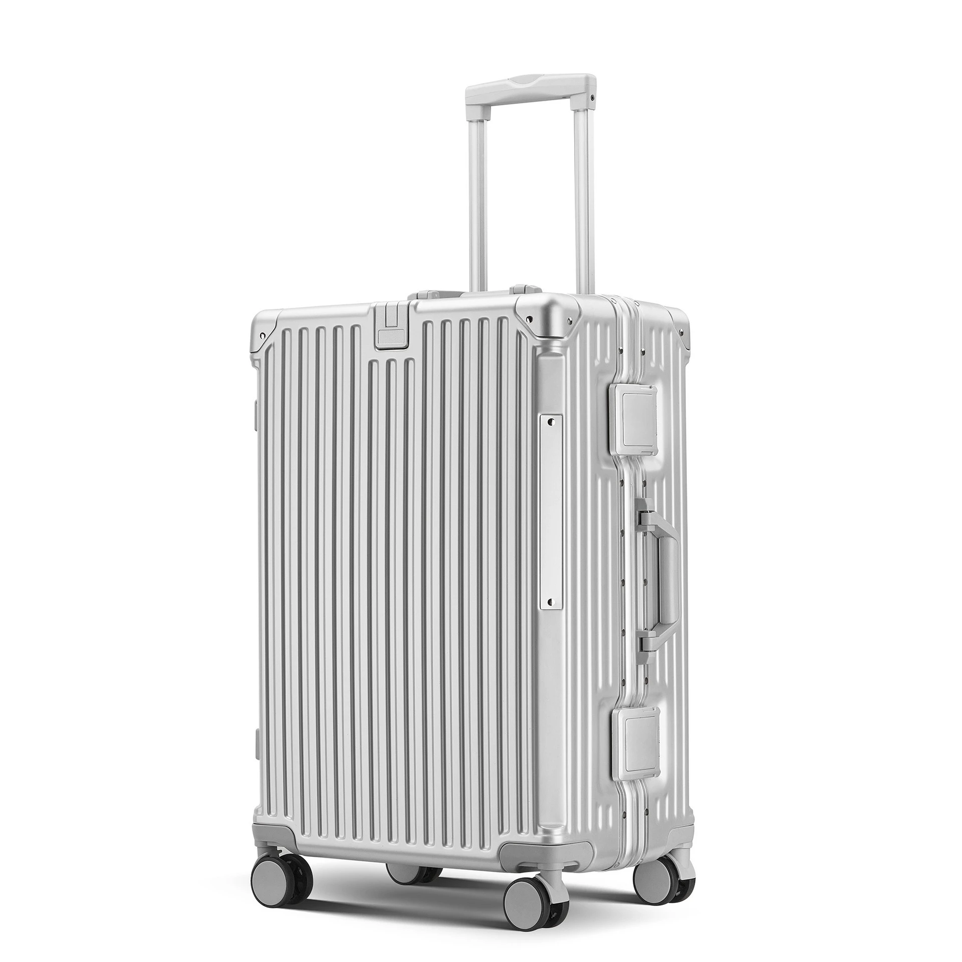 

Silent wheel aluminum alloy trolley case, durable for male and female students, large-capacity suitcase