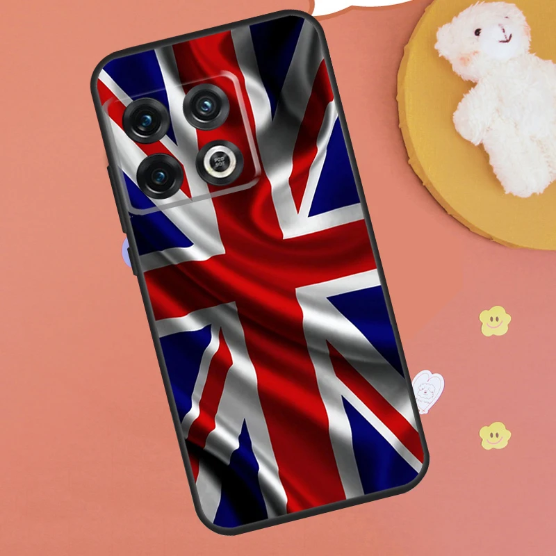 حافظة علم الاتحاد البريطاني إنجلترا المملكة المتحدة لهاتف OnePlus 13R 12R 10R 13s 13 12 11 10T 8T Nord CE 4 3 2 Lite N10 N20 N30 Nord 5 Funda #4
