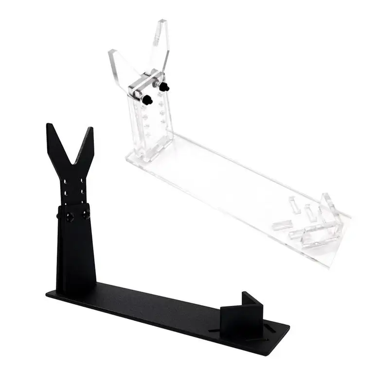 Firing Stand Toy Rack Pistols Holder Shot Handguns Display Stand Adjustable Height Display Rack Stand Household Decor Supplies