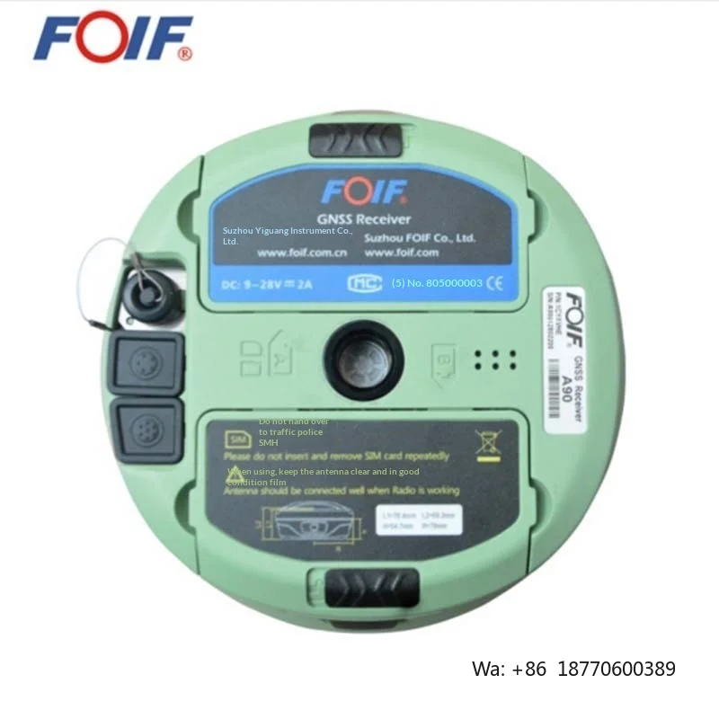 FOIF  A90 Engineering Survey RTK Measuring Instrument GPS Beidou Satellite Navigation White Free remote guidance service pro