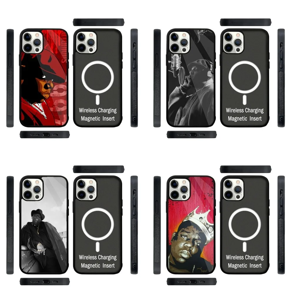 

The N-Notorious B.I.G. Phone Case Strong Magnetic For IPhone 16,15,14,13,Pro,Max,Plus,11,12,Mini For Magsafe Wireless Charging