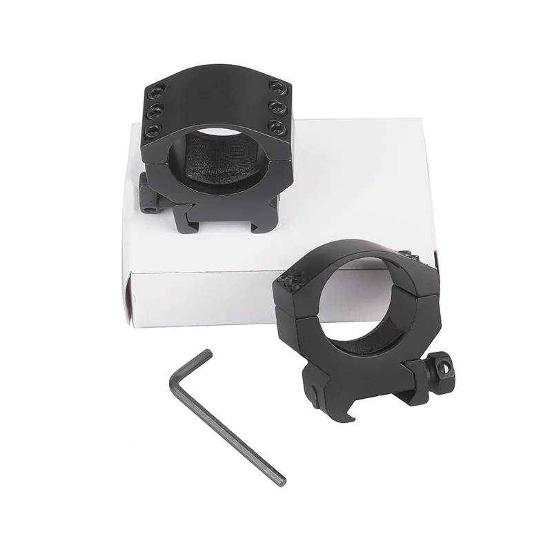 QD Three Nail Split Bracket, Picatini Guide Rail, Sight Mounting Base, 6 Bolts, 30mm, Hunting Accessories, Caza