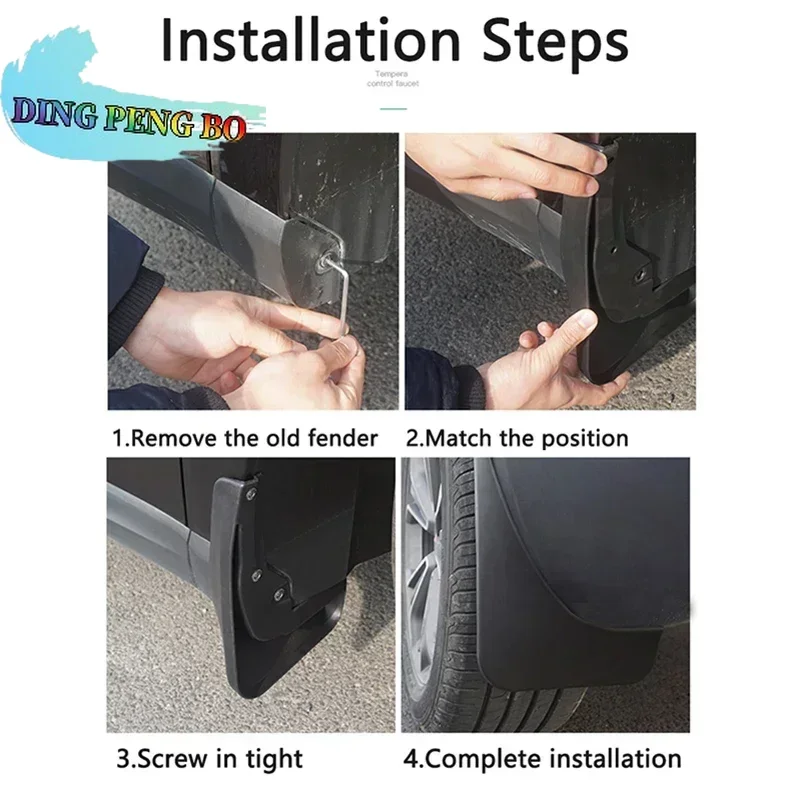 لمازدا 6 Atenza GL GJ 2013 ~ 2021 2014 2015 2016 2017 2018 سيارة درابزين الطين الطين اللوحات الحرس سبلاش رفرف 4 قطعة اكسسوارات السيارات