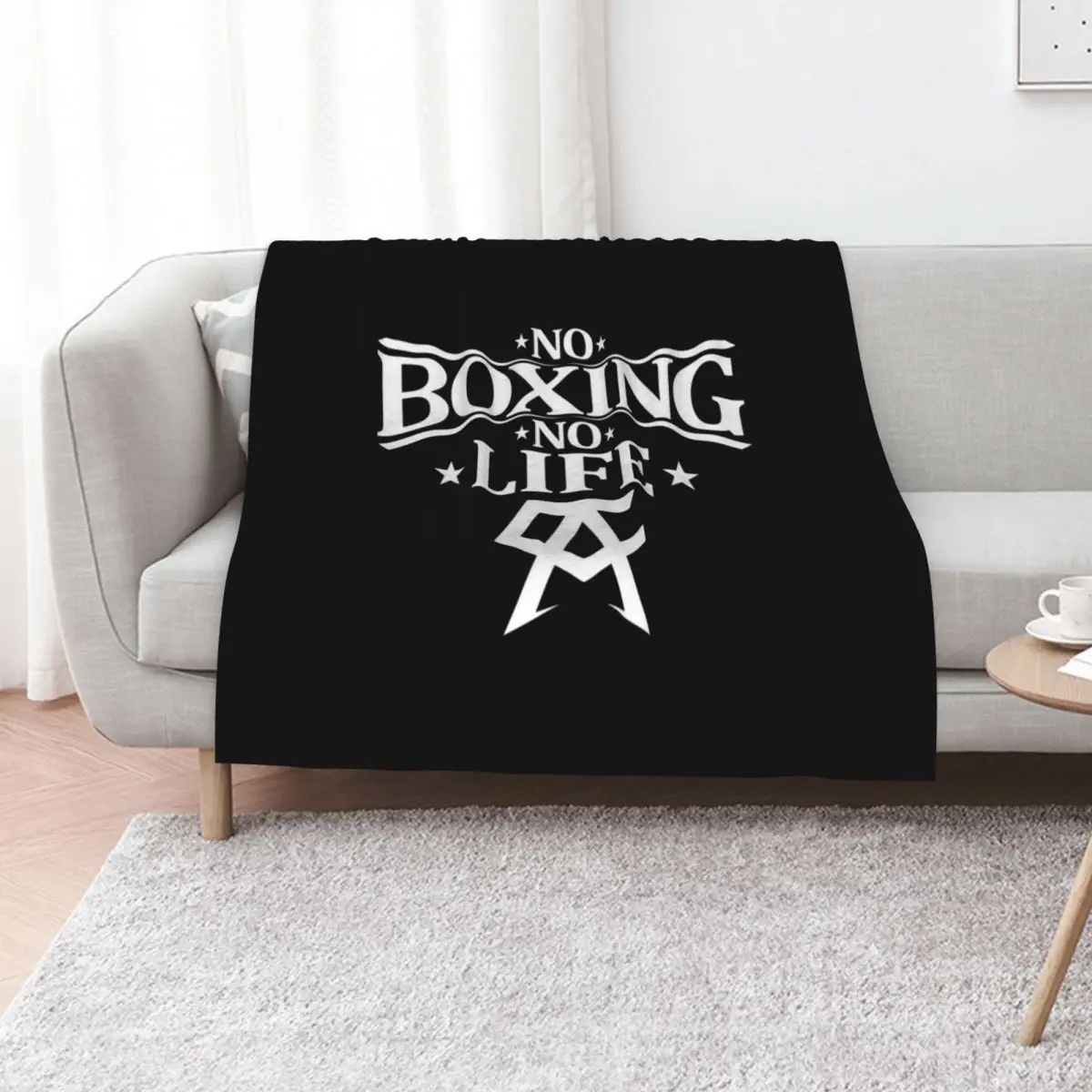 

Canelo Alvarez No Boxing No Life Throw Blanket blankets ands valentine gift ideas Shaggy Travel Blankets