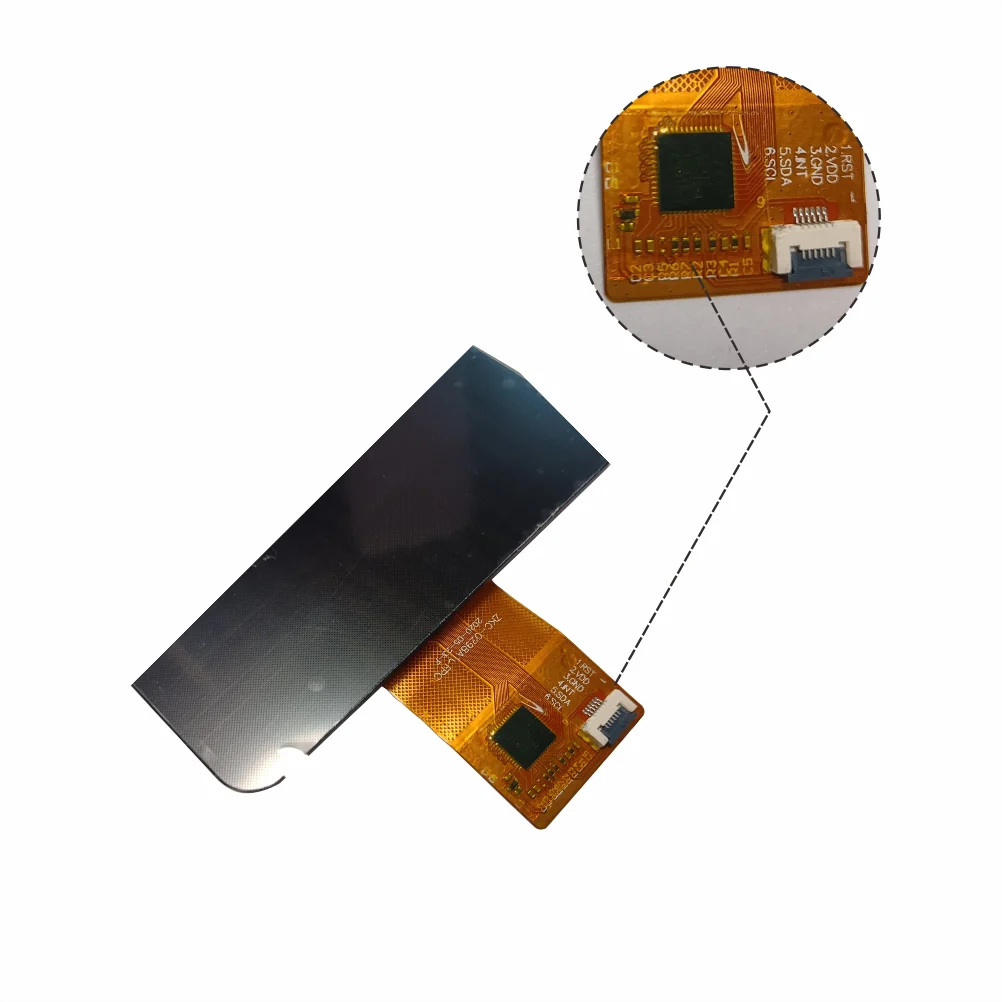 عرض إعلاني 480x1280 6.75 ''IPS TFT شاشة LCD LVDS واجهة 6.75 بوصة وحدة لوحة CTP لوحة اللمس LED الخلفية #4