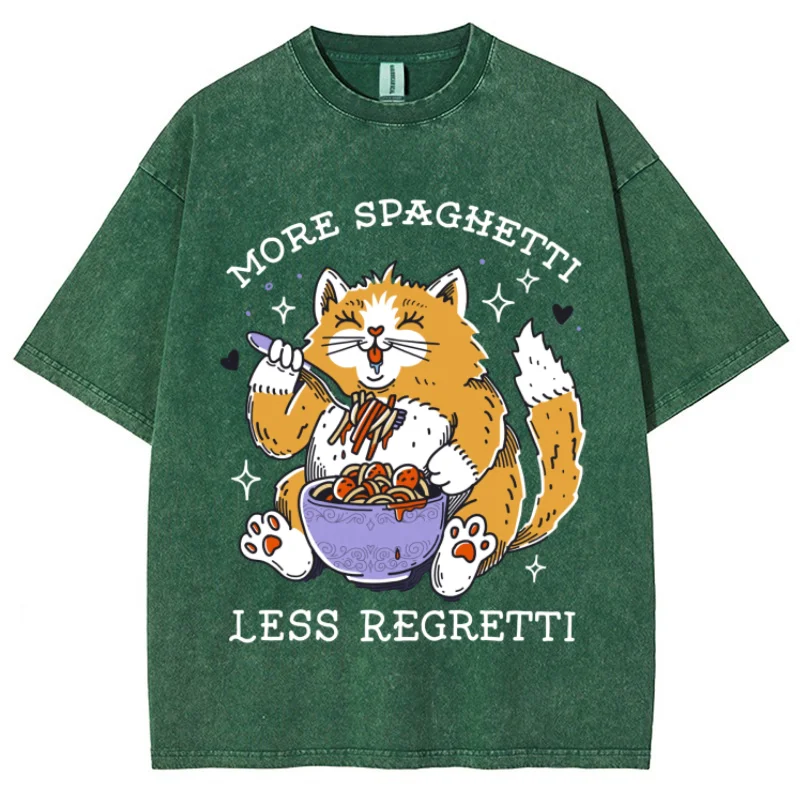 女性用半袖Tシャツ,色あせた綿のトップス,y2kファッション,クリエイティブなプリントパターン,新しい2022
