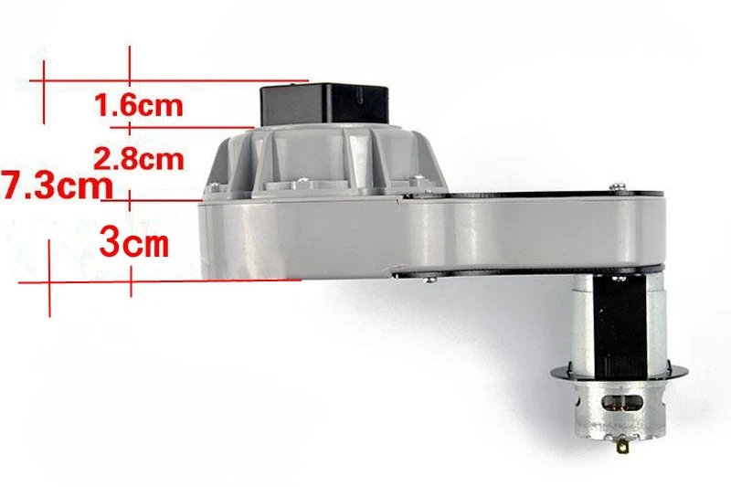 Ultra-powerful RS570 dc motor gearbox,Children's electric car power gearbox,high torque motor for kid's vehicle