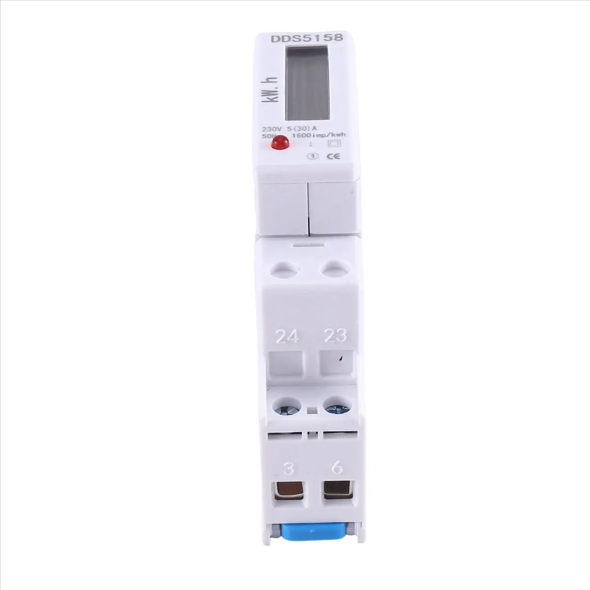 

1PC KWH Energy Meter 5(32)A 20A LCD Digital Power Consumption Watt Meter AC220V Watt Hour Din Rail Energy Meter