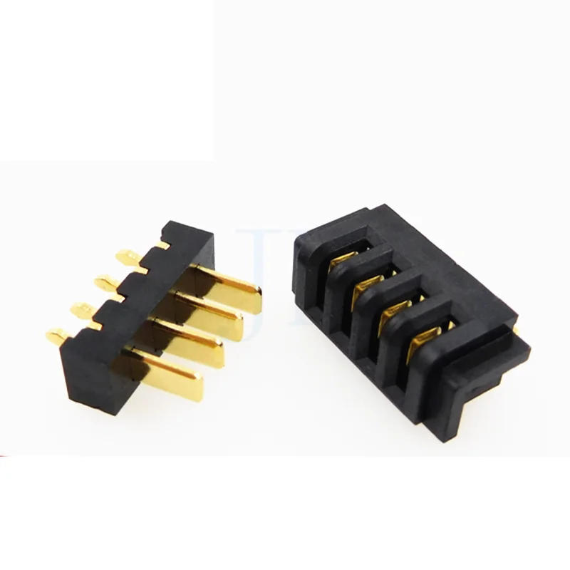 

2.5mm JH-B01F-4P-S2 Laptop Battery Connector 4 Pin Male R1 Female (10 Sets)