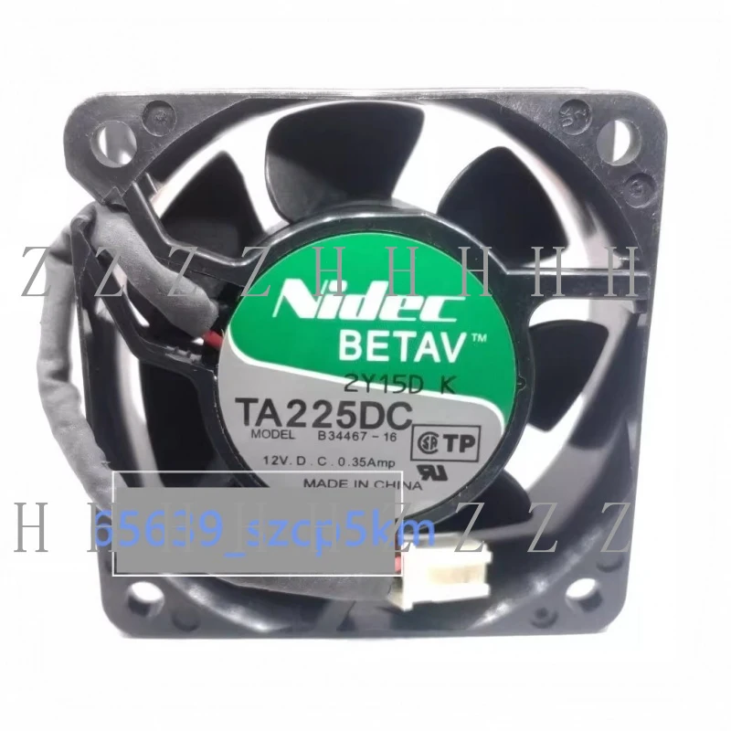 

Вентилятор охлаждения инвертора Z NIDEC TA225DC B34467-16 12V 0.35A 6CM 6025 2-контактный