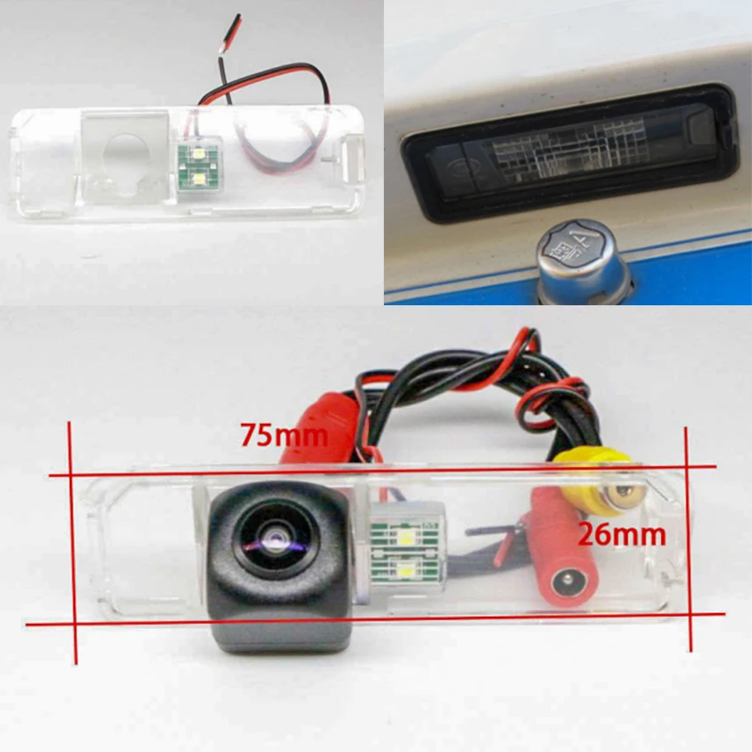 170 Degree HD CCD Car RearView Reverse Camera Back up Rear view Parking Camera For Volkswagen New Beetle Bjalla 2006~2011