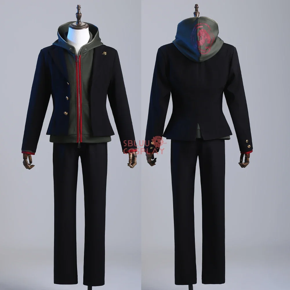 SBluuCosplay Naegi Makoto Косплей Костюм Хэллоуин Вечеринка Наряд