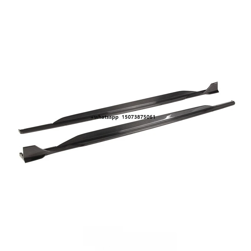 

Paktechz Dry Carbon Fiber Parts Body Kit Side Skirt for RS6 RS7 C8 Ver1