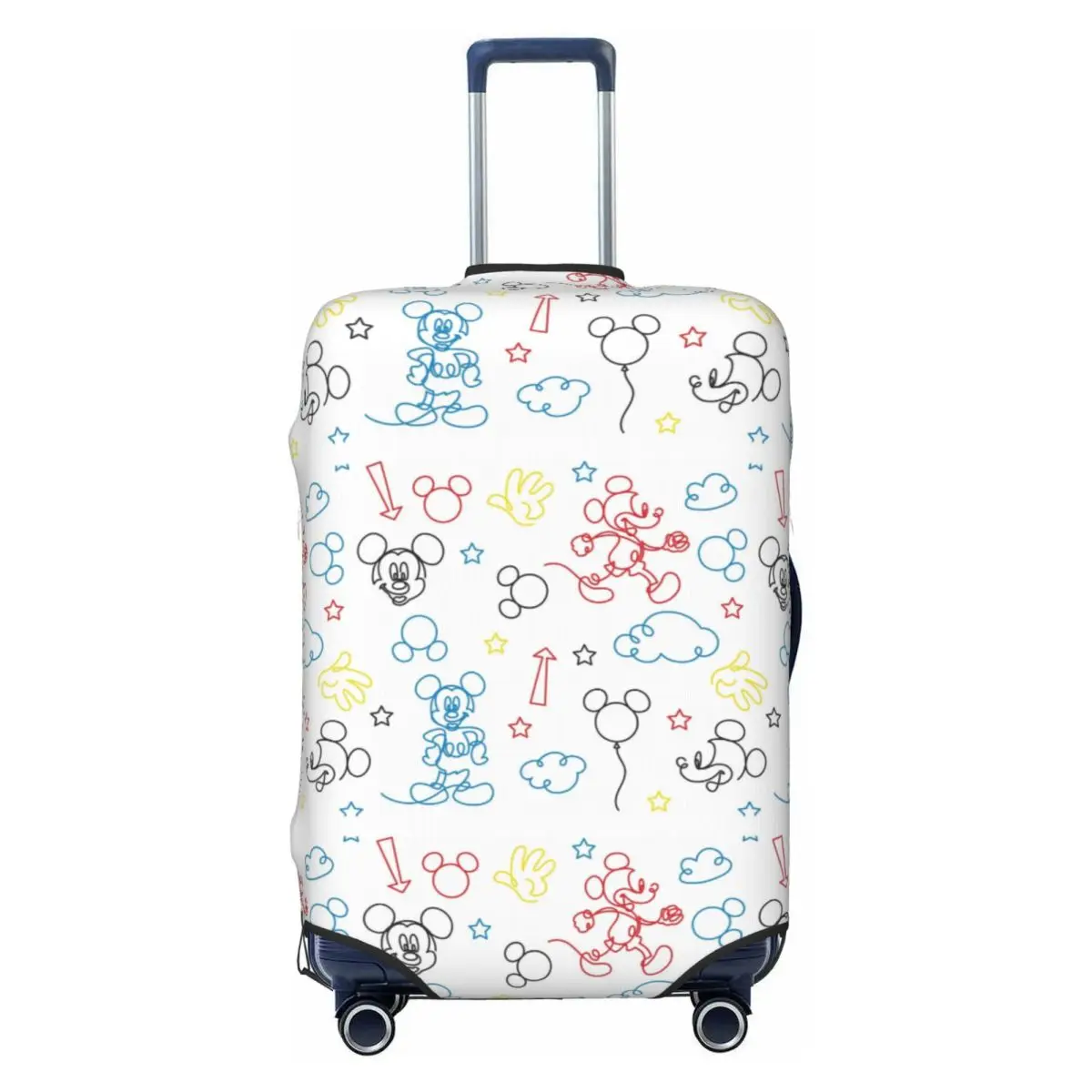 

Custom Mickeys Anime Mouses Anime Cartoon Suitcase Cover Dust Proof Luggage Protective Covers for 18-32 inch