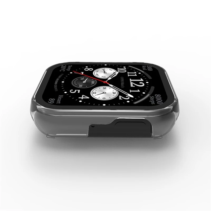 Tempered Glass Phim Màn Hình Bảo Vệ Trường Hợp Đối Với OPPO Đồng Hồ 3 Đồng Hồ Thông Minh Trường Hợp Bảo Vệ Bảo Hiểm Đầy Đủ Bìa PC Khung Bumper vỏ