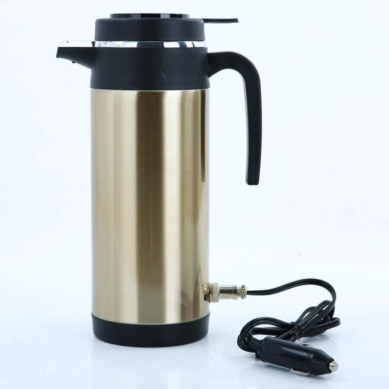 Travel Car Kettle Large Capacity Truck Heat Preservation Kettle 12V24V Car Electric Kettle Heating Water Cup