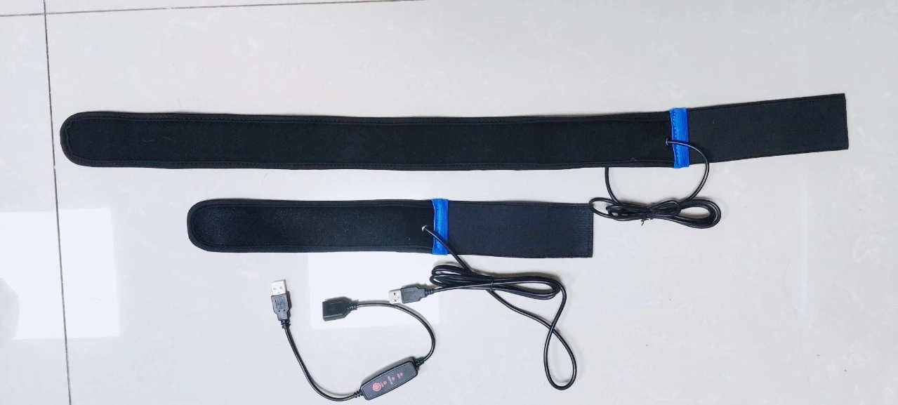 Adjustable Camera Lens Dew Heater Strip Temperature Control Anti-Fog for Astronomical Telescopes Lens Defogging Strap
