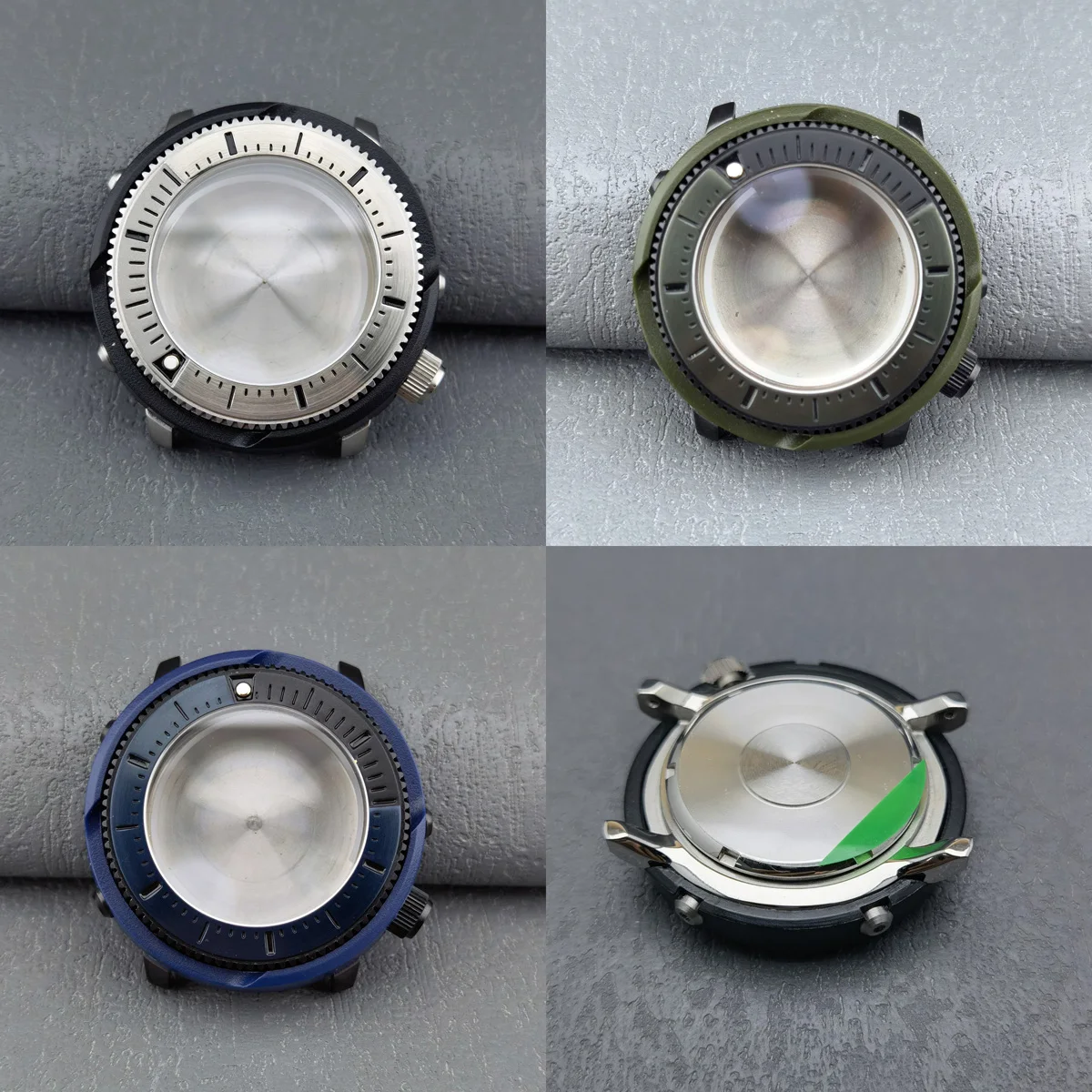 

NH35/36 case 46MM Men's watches case sapphire glass FIT NH35 NH36 movement case watch accessories stainless steel for SNE case