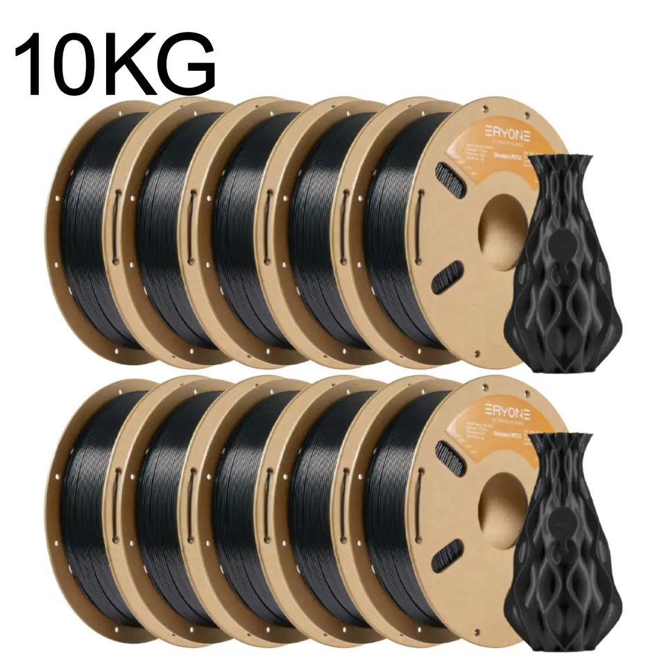 ERYONE PETG 10 packs (10kg). Black, Grey.